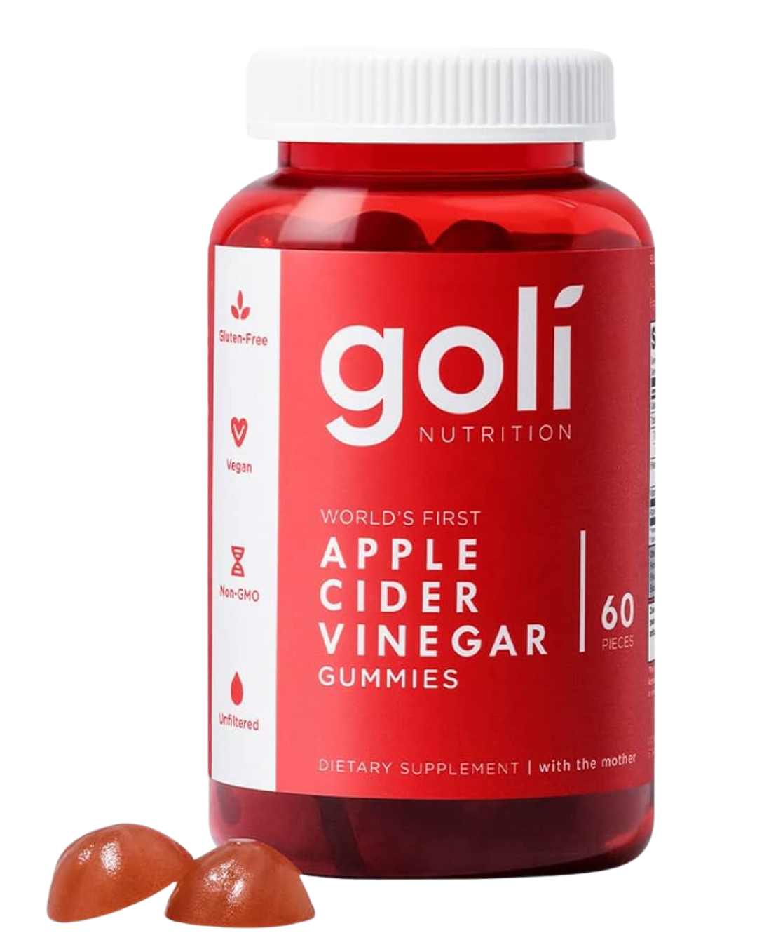 Gomitas de vinagre de sidra de manzana Goli